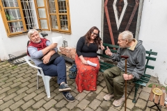 vernisáž výstavy Hra… koláže Jiřího Tomana a Víta Vokolka v Art Space NOV