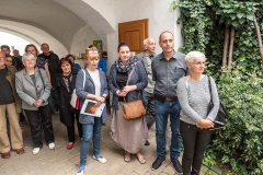 vernisáž výstavy Hra… koláže Jiřího Tomana a Víta Vokolka v Art Space NOV