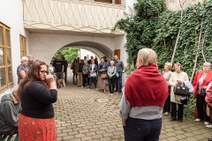 vernisáž výstavy Hra… koláže Jiřího Tomana a Víta Vokolka v Art Space NOV