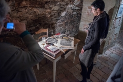 vernisáž výstavy Hra… koláže Jiřího Tomana a Víta Vokolka v Art Space NOV