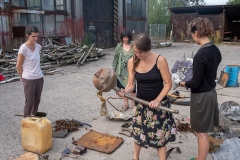 Naši hosté (zleva): Anička Krtičková-Fukátková, Radka Mizerová, Zuzana Vítková, Veronika Svobodová